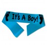It´s A Boy! ordensbånd i aqua blå