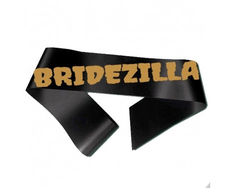 Bridezilla Ordensbånd sort