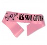 Hjælp jeg skal giftes Ordensbånd Pink