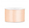 Satinbånd 38mm x 25m Creme - Glat silkelook