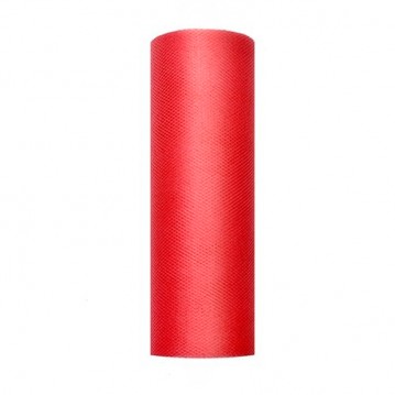 Tyl Rød - 15 cm x 9 meter