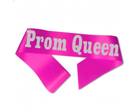 Prom Queen Ordensbånd Fuchsia Prom Queen Ordensbånd Fuchsia