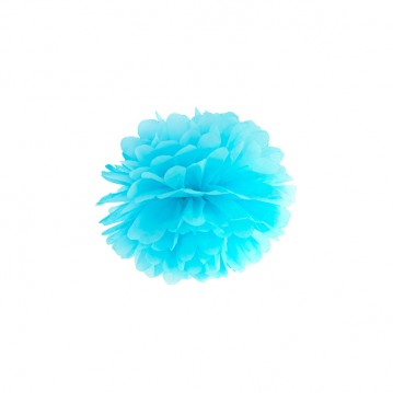 Pom pom himmelblå 25 cm