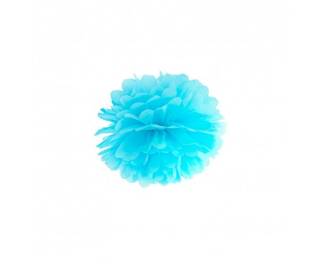 Pom Pom Himmelblå 25 cm. 