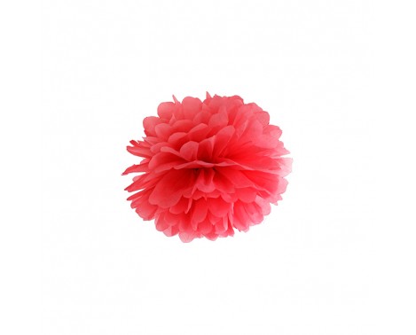 Pom Pom Rød 25 cm