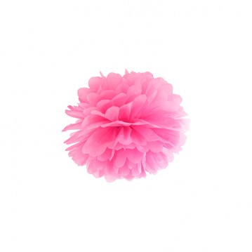 Pom Pom Fuchsia 25 cm Silkepapir – Skab festlig stemning til enhver begivenhed