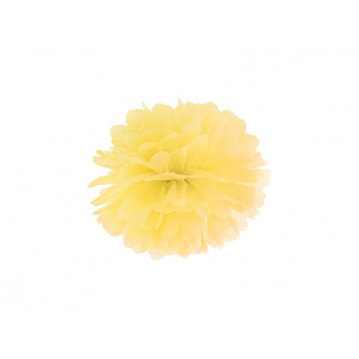 Pom pom gul 25 cm
