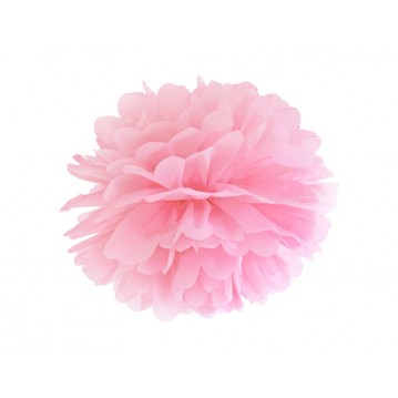 Pom Pom Pink Silkepapir 35 cm – Skaber festlig elegance til enhver begivenhed