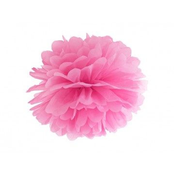 Pom Pom Fuchsia Silkepapir 35 cm – Skab magi til festen med blomsterflor