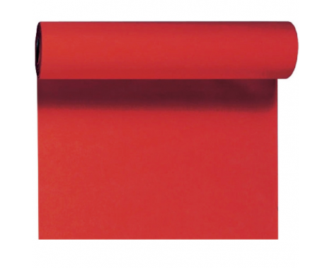 Rød bordløber og kuvertløber 40 cm bred