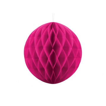 Fuchsia honeycomb 30 cm - papir bikube