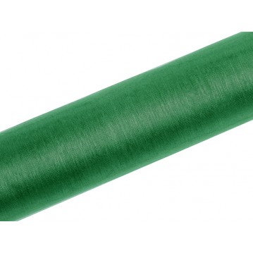 Organza Bordløber Smaragdgrøn 16 cm x 9 m – Skønhed til enhver festlig lejlighed