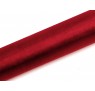 Organza Rød 0,16 x 9 meter - glat silkelook