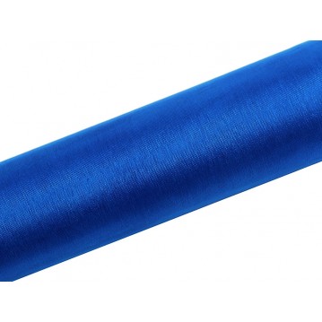 Organza Bordløber Mørk Turkis 16 cm x 9 m – Perfekt elegance til enhver fest