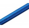 Organza Mørk Turkis 0,36 x 9 meter - glat silkelook