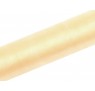Organza Creme 0,16 x 9 meter - glat silkelook
