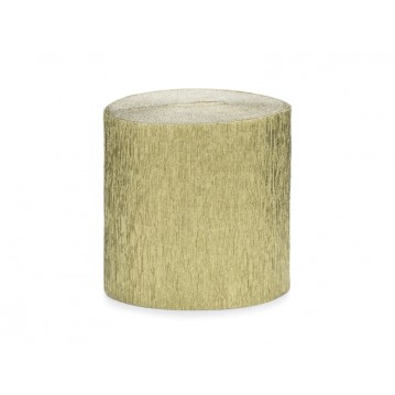 4 stk. Creperuller i guld 5 cm x 10 meter