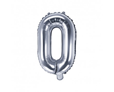 Sølv Q bogstav ballon - ca 35 cm Sølv Q bogstav ballon - ca 35 cm