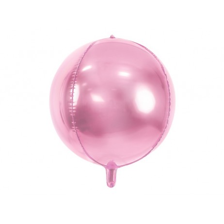 Folieballon bold 4D - lyserød 16"