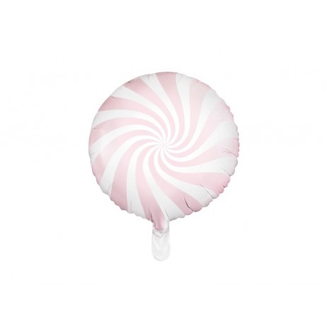 Folieballon Candy - lyserød 18"