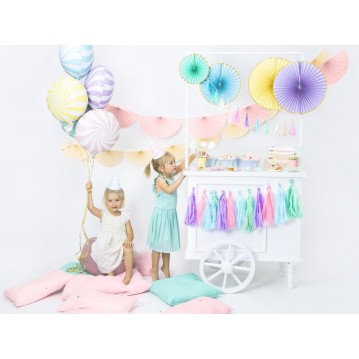 Folieballon Candy - lysegul 18" Folieballon Candy - lysegul 18"