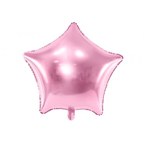 Pink Stjerne 18" folieballon