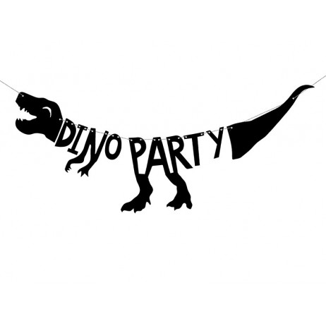 Dinosaurs - Dino Party banner - 90cm