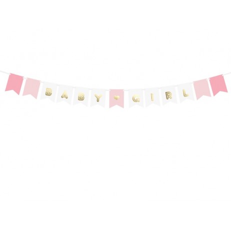 Baby girl banner - 175 cm