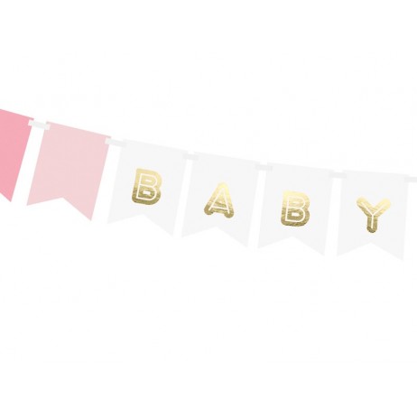 Baby girl banner - 175 cm Baby girl banner - 175 cm