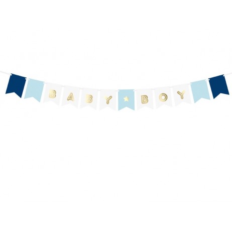 Baby boy banner - 160 cm