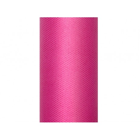Tyl Mørke pink - 8 cm x 20 meter