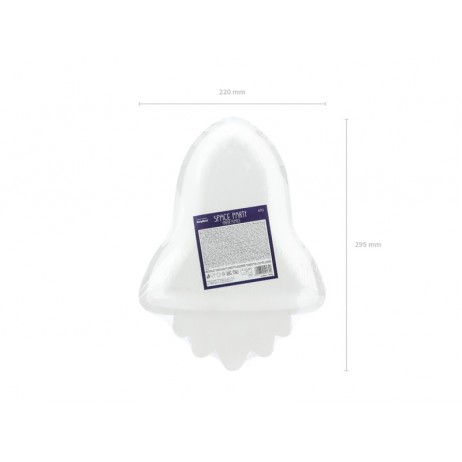 6 stk Paptallerken rumraket 21.5x29.5cm 6 stk Paptallerken rumraket 21.5x29.5cm