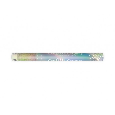 Konfettirør - Iridescent Metallic streamers 60 cm Konfettirør - Iridescent Metallic streamers 60 cm