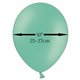 10 stk Standard mintgrøn balloner - str 10"