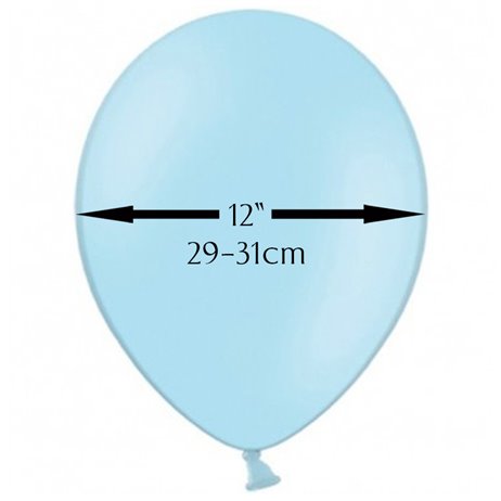 10 stk Metallic mix farvet balloner - str 12" 10 stk Metallic mix farvet balloner - str 12"