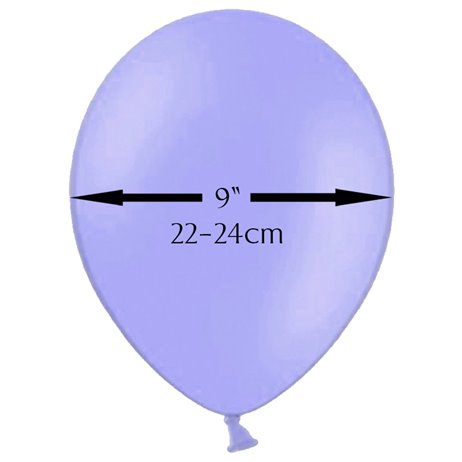 100 stk Standard pastel gul balloner - str 9" 100 stk Standard pastel gul balloner - str 9"