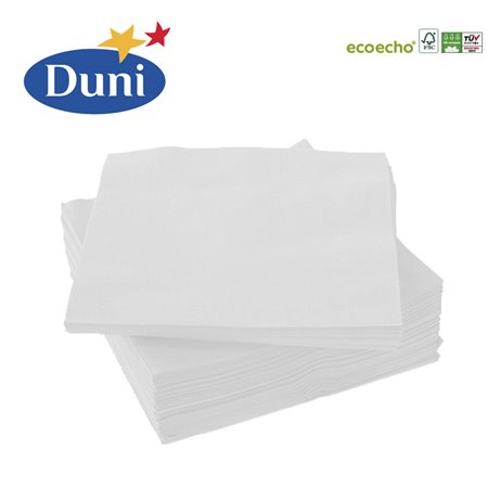 20 stk. Hvid Duni frokostservietter - 3 lags 20 stk. Hvid Duni frokostservietter - 3 lags