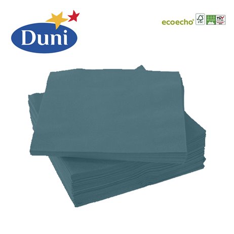 20 stk. Ocean Teal Duni frokostservietter