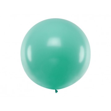 1 stk Kæmpe skov grøn ballon - 1 meter