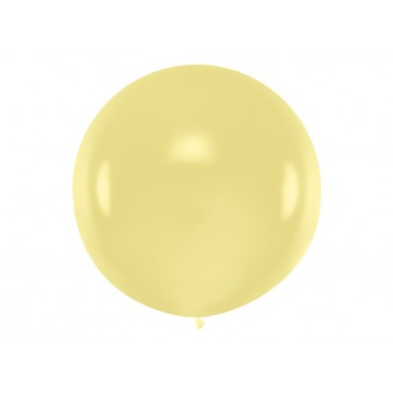 1 stk Kæmpe creme ballon - 1 meter
