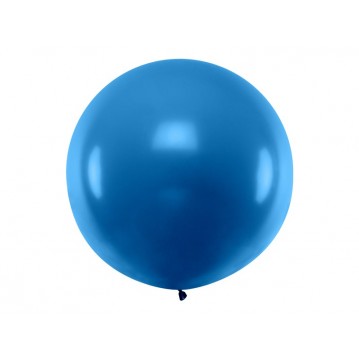 1 stk Kæmpe navy blå ballon - 1 meter