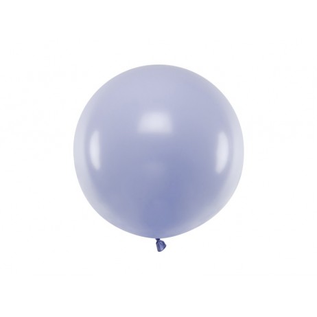 1 stk Stor pastel lavendel ballon - 60 cm