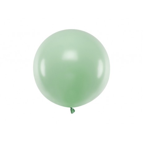 1 stk Stor pastel pistace ballon - 60 cm