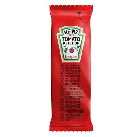 20 stk. Heinz Ketchup a 20 g