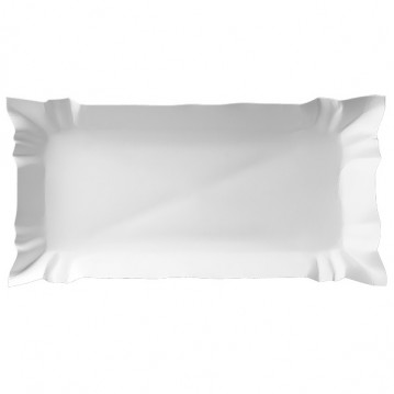 500 stk Pølsebakker med kant 14 x 25 cm