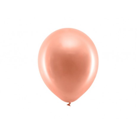 100 stk Perle rose guld balloner - str 9"