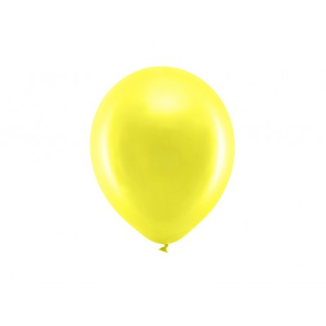 100 stk Perle gul balloner - str 9"