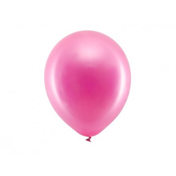 100 stk Metallic fuchsia balloner - str 12" 100 stk Metallic fuchsia balloner - str 12"