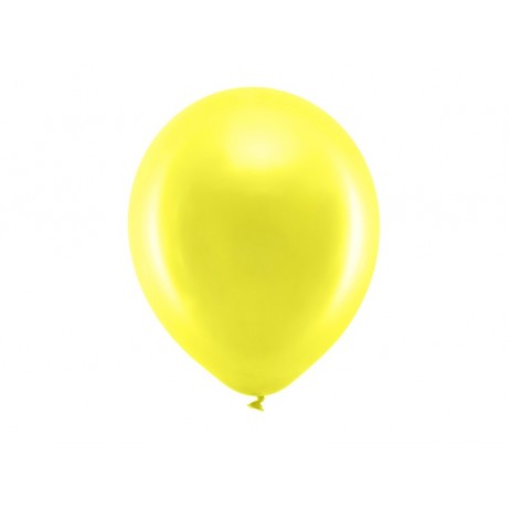 100 stk Perle citron gul balloner - str 12"