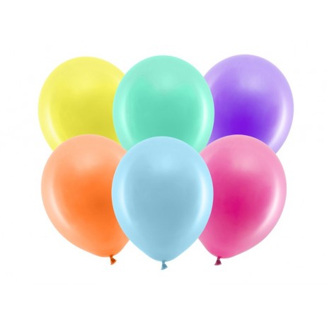 100 stk Standard mix farvet balloner - str 12"